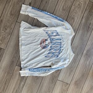New York Islanders White Long Sleeve Shirt